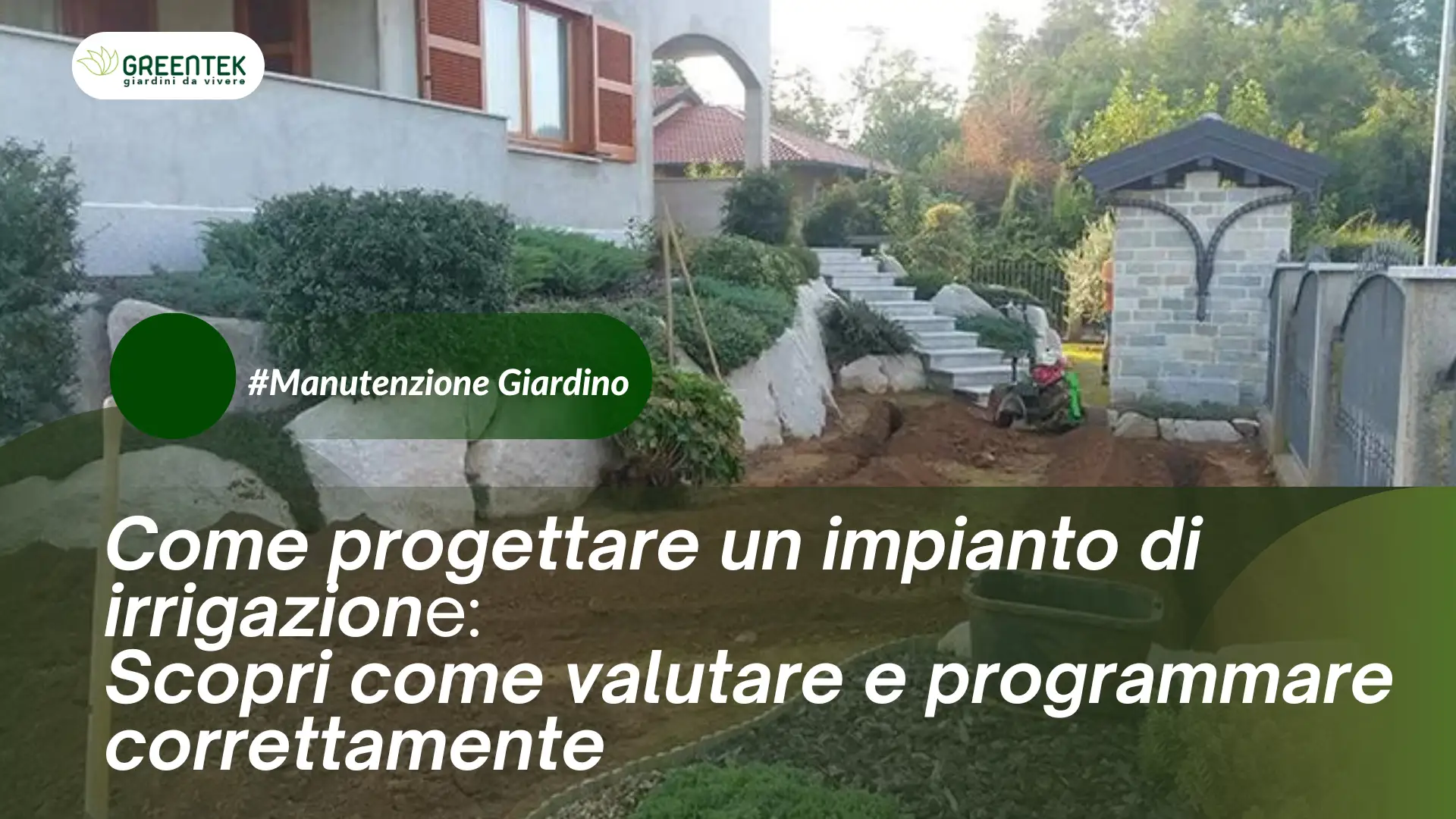 Come progettare un impianto di irrigazione